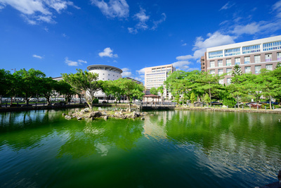 長庚大學_青蛙湖_Chang Gung University_CGU_Lake Frog_010