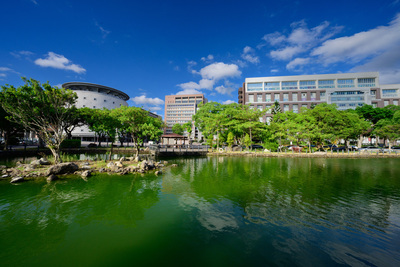 長庚大學_青蛙湖_Chang Gung University_CGU_Lake Frog_013